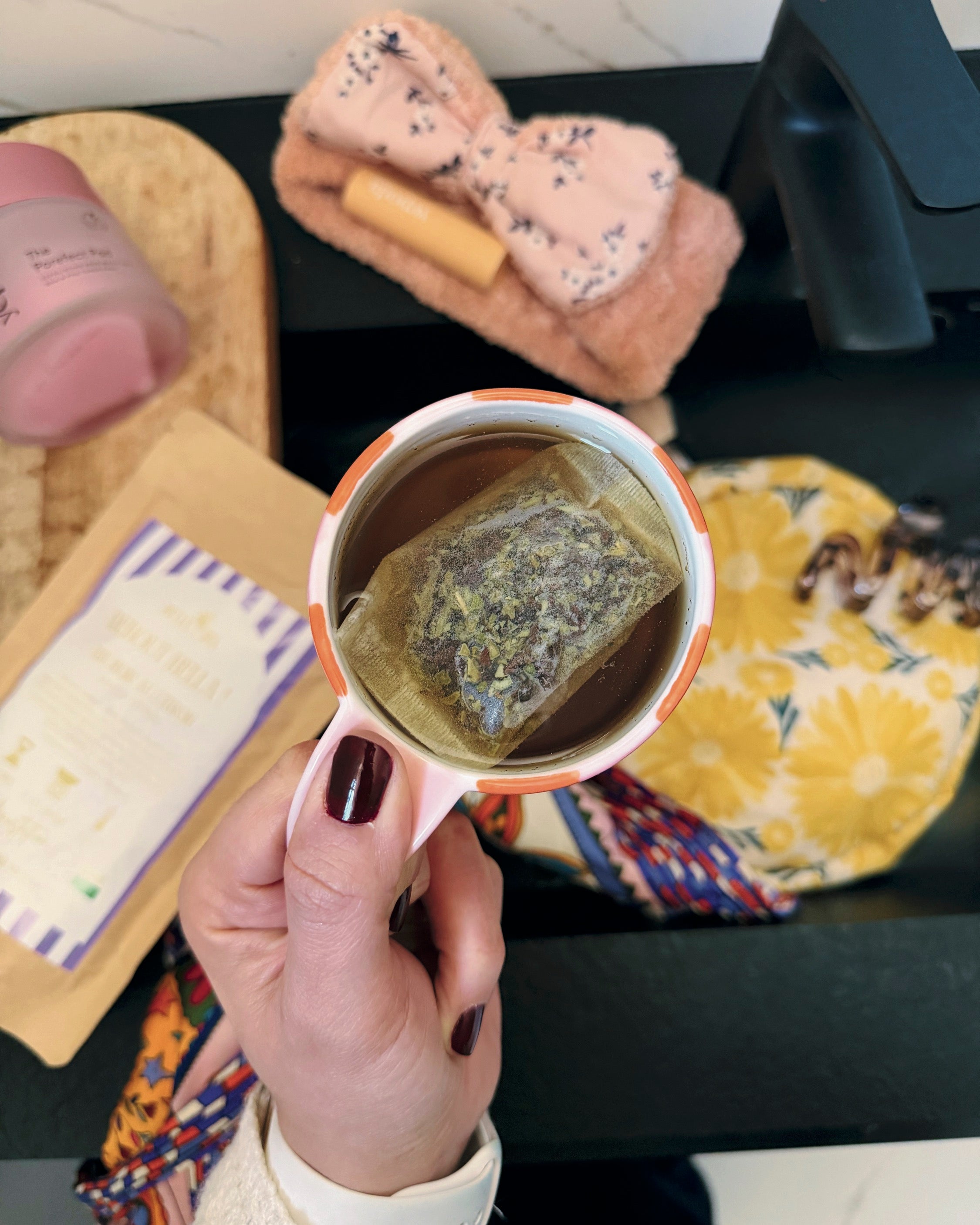 Thé noir  citron/gingembre + maté BIO - DEBOUT BELLA ! | Ton allié du matin 💛