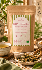 Thé vert Japan Genmaicha Yukihime BIO | BELLA GENMAICHA | 💚