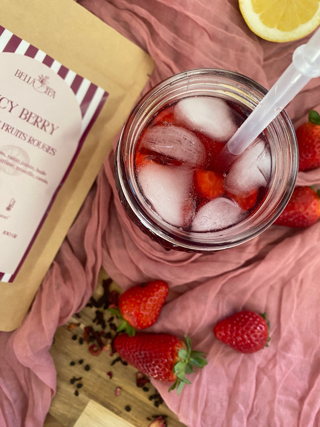 Infusion fruits rouge - JUICY BERRY 🍓🍇 | Le thé glacé ultra frais