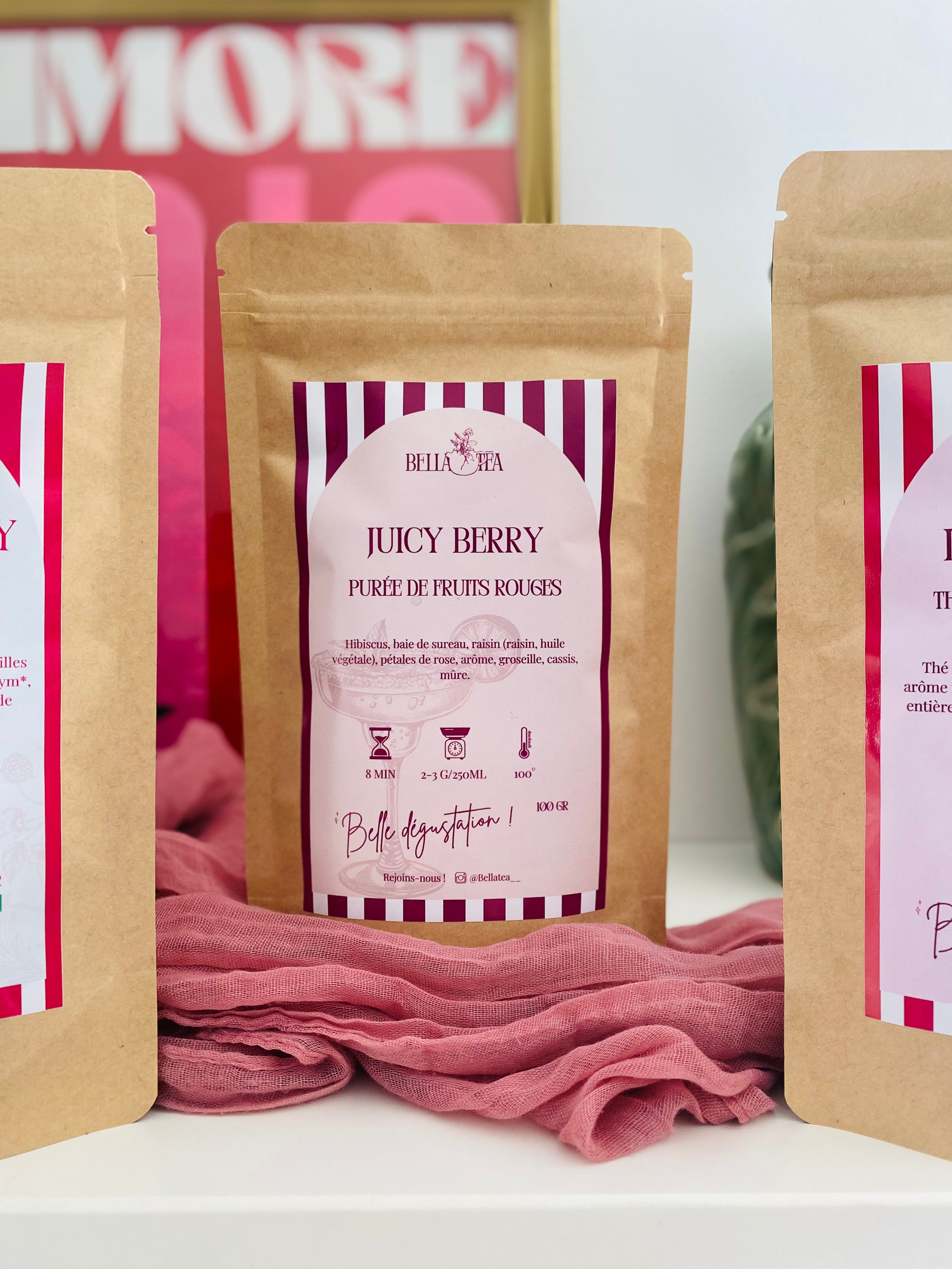 Infusion fruits rouge - JUICY BERRY 🍓🍇 | Le thé glacé ultra frais