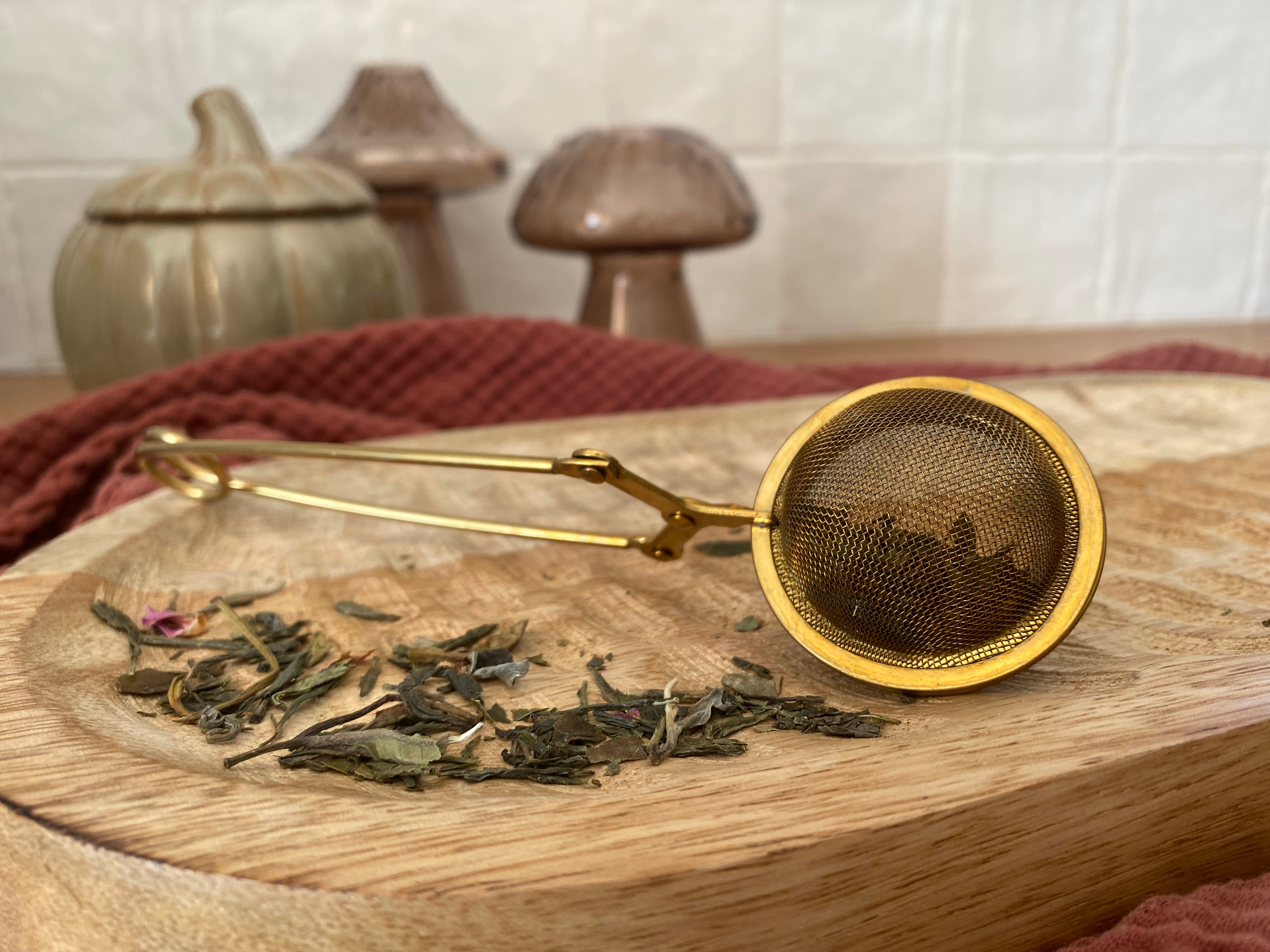 Filtre à thé en acier inoxydable | L’allié des infusions parfaites