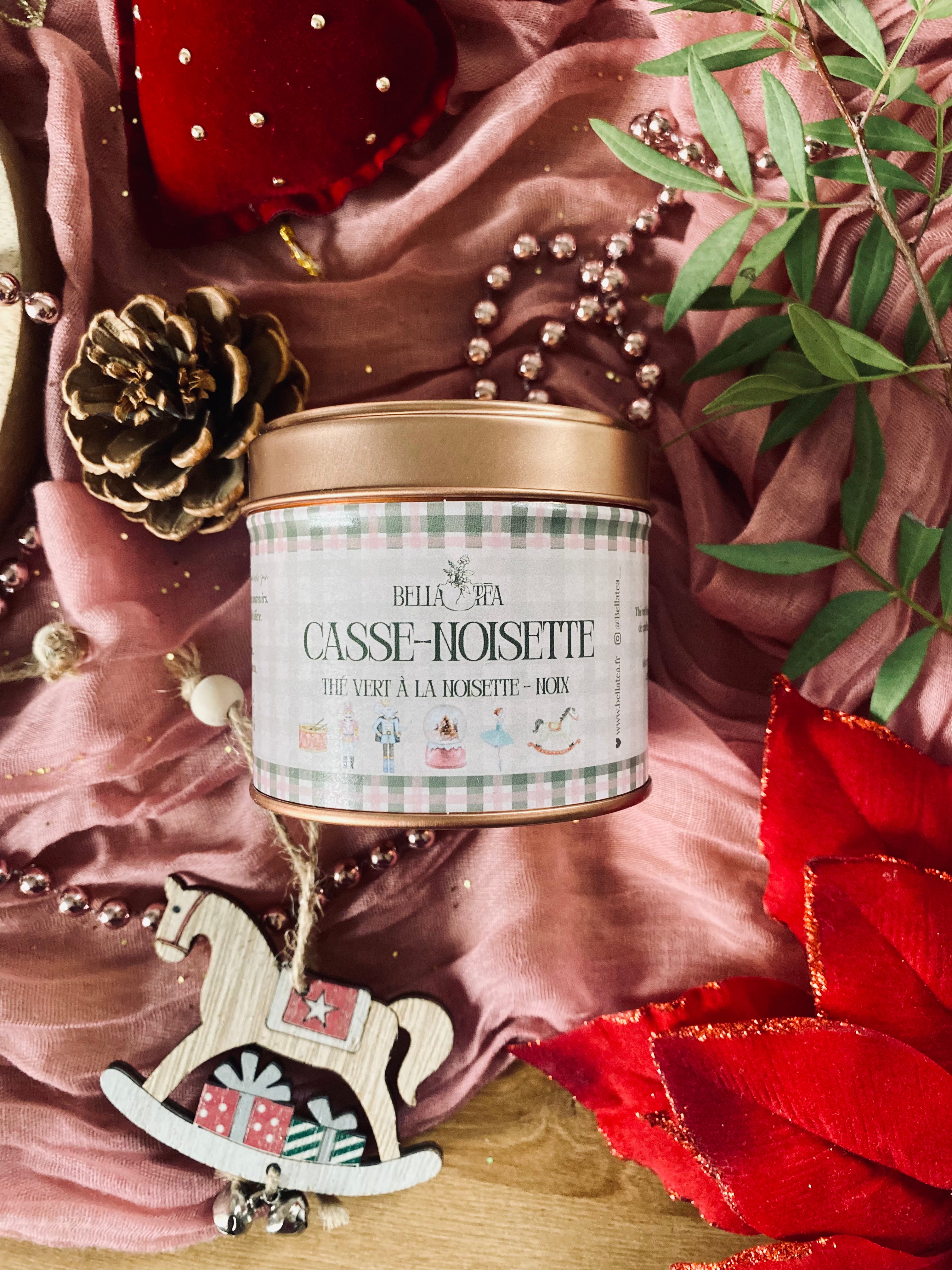 Thé vert noisette & chocolat - CASSE-NOISETTE |Thé ULTRA gourmand 🍫