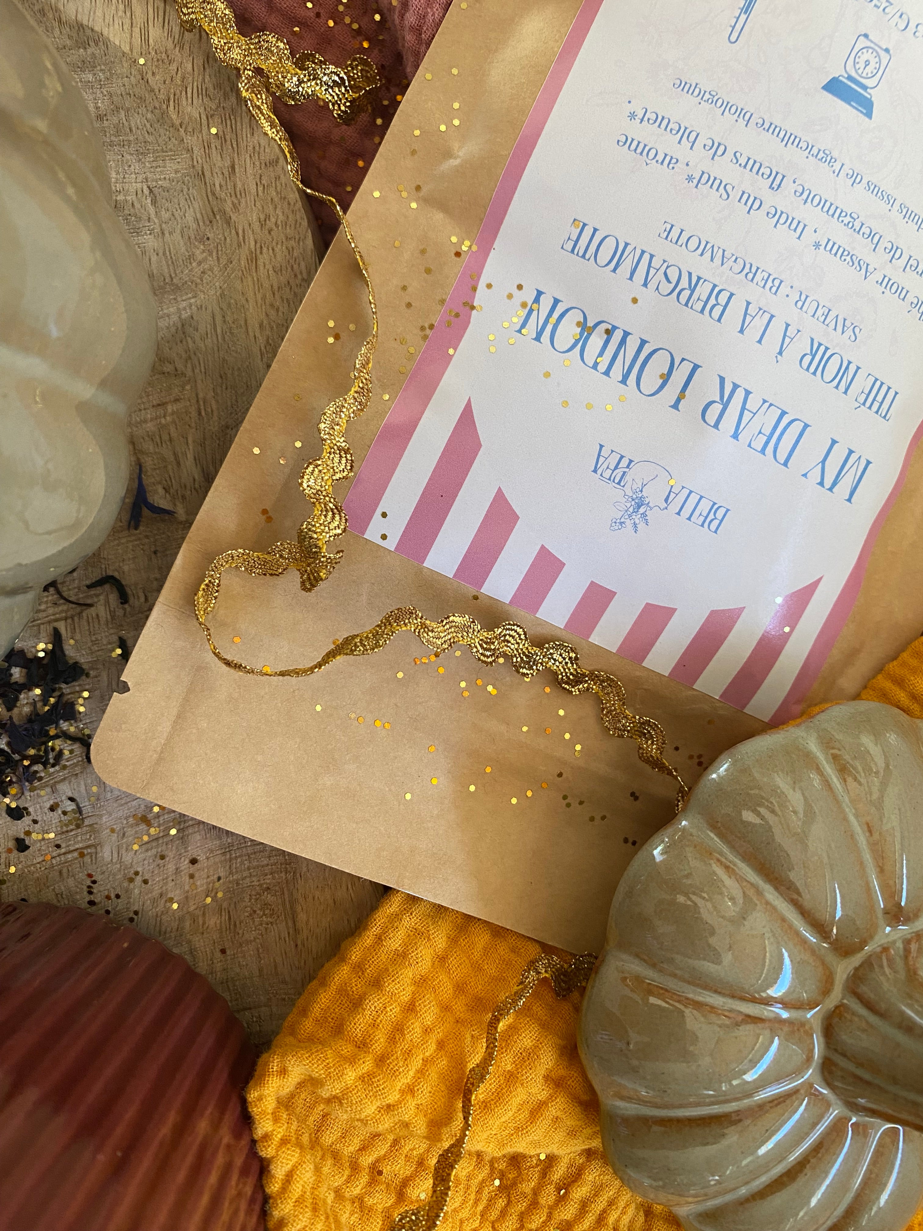 Thé noir Blue Earl Grey BIO - MY DEAR LONDON | TeaTime Club 🇬🇧